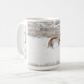 Courez dans la tasse de café de neige (Devant gauche)