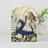 Courez la course d'Alice ! Invitations de ~ (Debout devant)