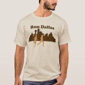 Courez le T-shirt de Dallas (Devant)