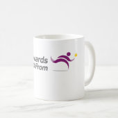 Courez vers pas de la tasse de logo (Devant droit)