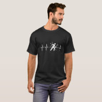 Courge dans mon T-shirt de battement de coeur