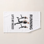 Courir Ascense Mon Humeur Courir (Serviette à main)