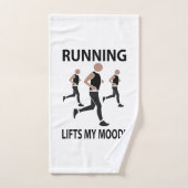 Courir Ascense Mon Humeur Courir (Serviette à main)