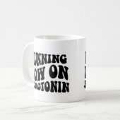 Courir bas sur la Mug de sérotonine (Devant gauche)