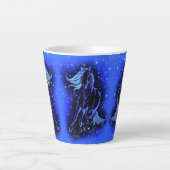 Courir Cheval Latte Mug (Devant)
