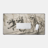 Courir des chiens de Greyhound (Clavier et souris)