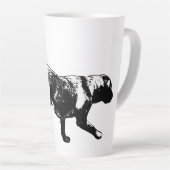 Courir Labrador Retriever Ink Art Mug (Angle droit)