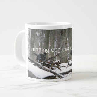 Courir Musique Chien Jumbo Mug