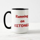 Courir Sur La Mug Ketones (Gauche)