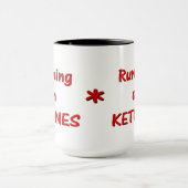 Courir Sur La Mug Ketones (Centre)