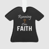 Courir sur le coureur de la foi (dos)