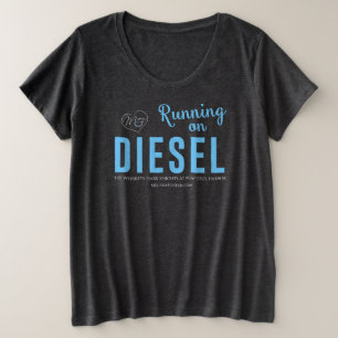 Courir sur T-shirt Diesel jusqu'à 4x