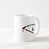 Courir Sur Une Mug De Café Vide (Devant droit)