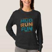 Courir Un Tshirt D'Exécution Fun Mud (Devant)