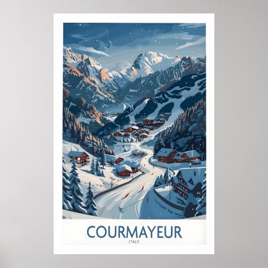 Courmayeur Impression de ski - Italie 1 (Devant)