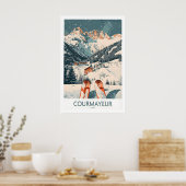 Courmayeur Print Italië 1 (Keuken)