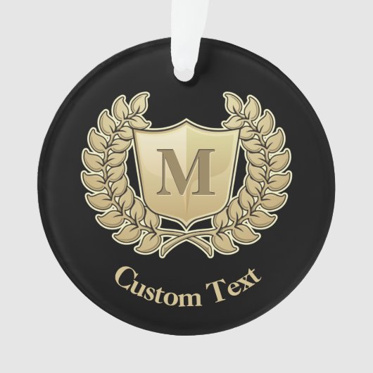 Couronne avec bouclier (devant)