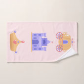 Couronne & Carrosse (Serviette à main)
