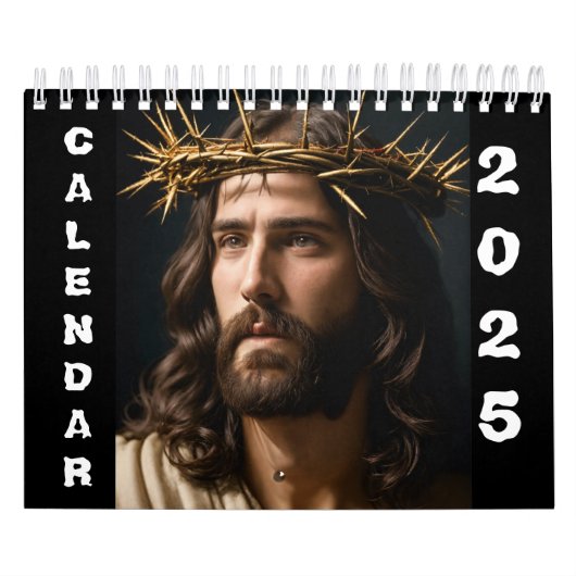 Couronné dans la table de Grace Jesus Calendrier (Protection)