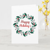 Couronne de carte de vœux pliée pour de Joyeuses F (Fleur jaune)