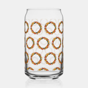 Couronne de feuilles automnales