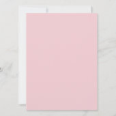 couronne de fleurs | Invitation au baptême (Dos)