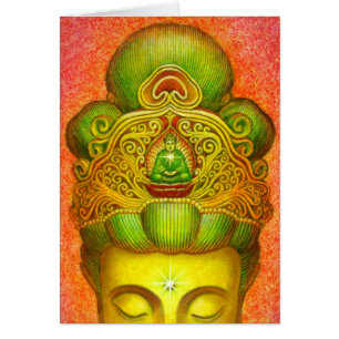 Couronne de Kuan Yin de déesse