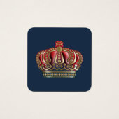 Couronne de la Croix Royale - Bleu Or (Devant)