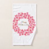 Couronne de la fête des Mères (Serviette à main)