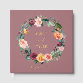 Couronne de mariage de fleurs de rose d'automne (Recto)