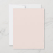 Couronne de monogramme rustique rose RSVP de maria (Dos)