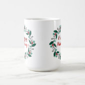 Couronne de Mug pour les Fêtes Joyeuses (Centre)