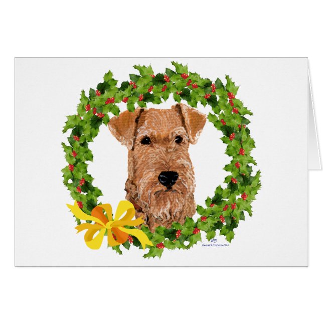 Couronne de Noël (Devant horizontal)