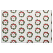 Couronne de Noël géométrique avec tissu monographi (Fat Quarter)