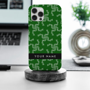 Couronne de Noël, verte, Votre nom, Personnaliser