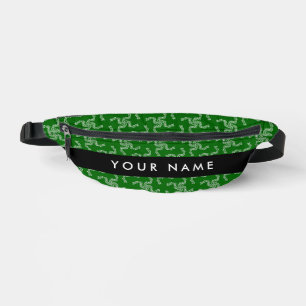 Couronne de Noël, verte, Votre nom, Personnaliser