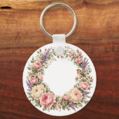 couronne de roses porte-clés (Verso)