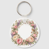couronne de roses porte-clés (Verso)