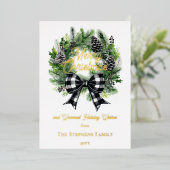 Couronne de vacances festive Joyeux Noël Non-Photo (Debout devant)