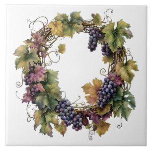 Couronne de vigne Carreau de cuisine
