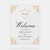 Couronne d'or Mariage Bienvenue (Recto)