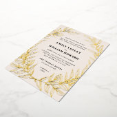 Couronne dorée d'ivoire Invitation officielle de M (Rotation)