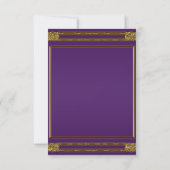 Couronne en or violet RSVP tout usage (Dos)