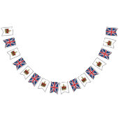 Couronne et drapeau royaux d'Union Jack (Tout)