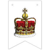 Couronne et drapeau royaux d'Union Jack (Troisième drapeau)