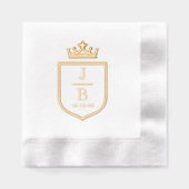 Couronne Famille Crest 2 Premier Mariage Monogramm (Recto)