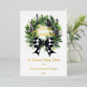 Couronne festive de vacances Joyeux Noël Non-photo (Debout devant)