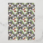 Couronne festive de vacances Joyeux Noël Non-photo (Verso)