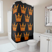 Couronne, Feuille d'or Douche rideau (En situation)