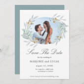 Couronne Gentle Botanics ⎥ Carte de faire-part de  (Devant / Derrière)